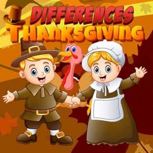 ملصق اللعبة Thanksgiving Differences