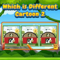 poster of Which Is Different Cartoon 2 game