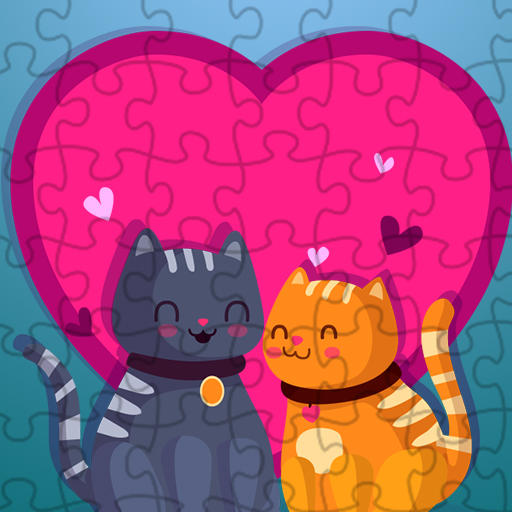 poster of Play Cats Love Jigsaw Game Online 2024 game