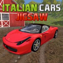 ملصق اللعبة Italian Cars Jigsaw