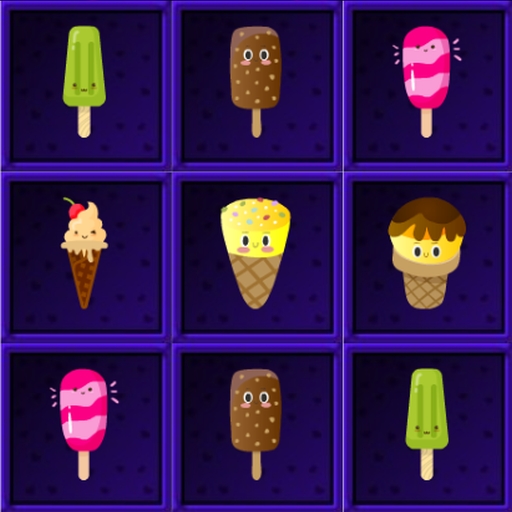 poster of Play Ice Cream Puzzles Game Online 2024 game
