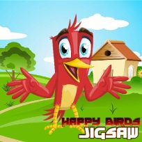 ملصق اللعبة Happy Birds Jigsaw