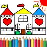 poster of Doll House Coloring Book game