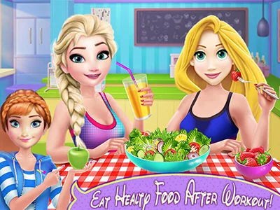 poster of Play Cooking After Workout Game Online 2024 game