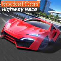 ملصق اللعبة Rocket Cars Highway Race