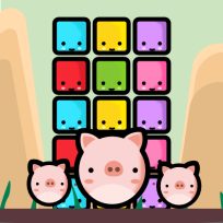 poster of Fourtris Saving Pigs game