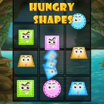 ملصق اللعبة Hungry Shapes