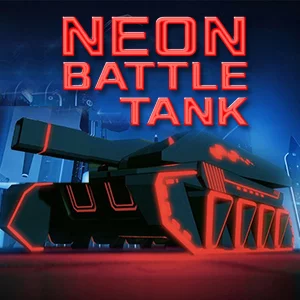 poster of Play Neon Battle Tank Game Online 2024 game