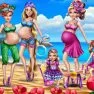 poster of Pregnant Moms Exotic Holiday game