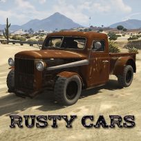 ملصق اللعبة Rusty Cars Jigsaw