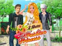 poster of 2 Dates with Fashion Princess game