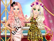 poster of Princesses Sparkle Fashion game
