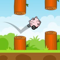 ملصق اللعبة Flappy Pig