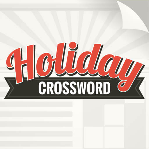 poster of Play Holiday Crossword Game Online 2024 game