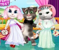 poster of White Kittens Bride Contest game