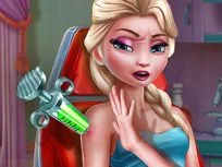 poster of Ice Queen Vaccines Injection game