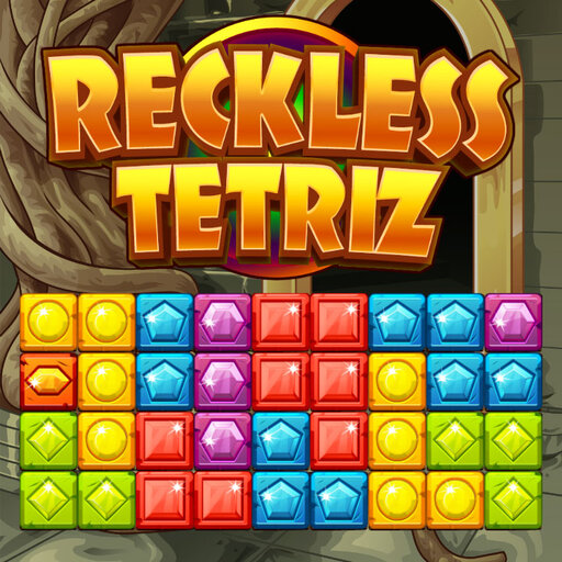 poster of Play Reckless Tetriz Game Online 2024 game