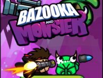 ملصق اللعبة Bazooka Monster