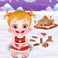 poster of Baby Hazel Gingerbread House game