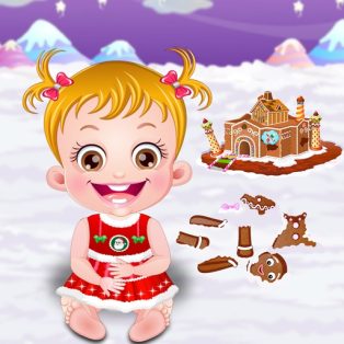 ملصق اللعبة Baby Hazel Gingerbread House