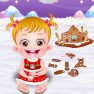 poster of Baby Hazel Gingerbread House game