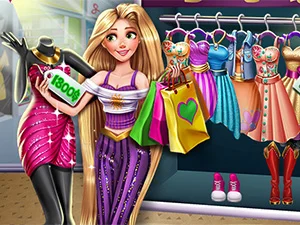 poster of Play Goldie Princess Realife Shopping Game Online 2024 game