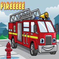 poster of Fire Truck Jigsaw game