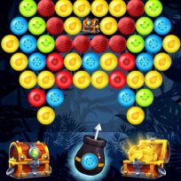 ملصق اللعبة Bubble Shooter Golden Chests