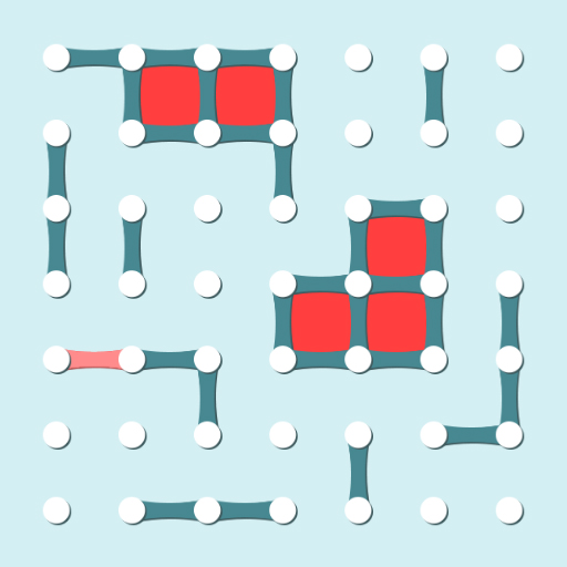 poster of Play Dots and Boxes Game Online 2024 game