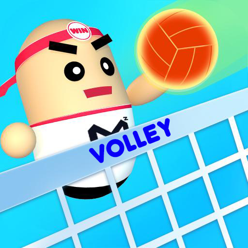 poster of Play Volley Beans 3D Game Online 2024 game