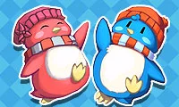 poster of Play Bubble Penguins Game Online 2024 game