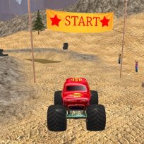 ملصق اللعبة Monster Truck Dirt Racer