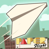 ملصق اللعبة Paper Flight