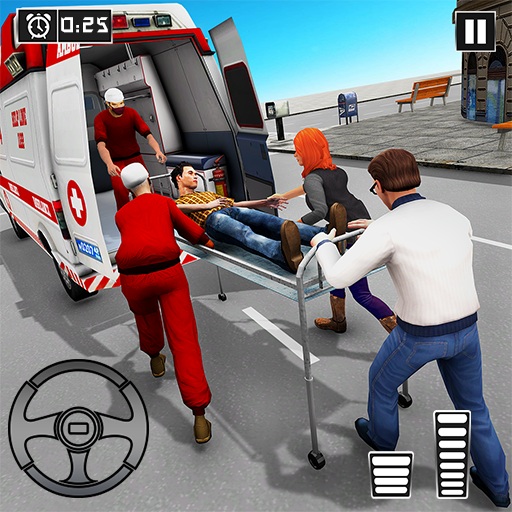 poster of Play City Ambulance Simulator 2019 Game Online 2024 game