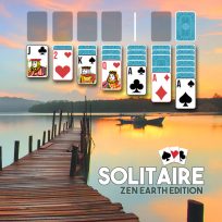 ملصق اللعبة Solitaire : zen earth edition