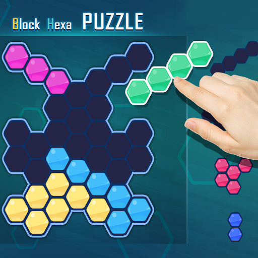 poster of Play Block Hexa Puzzle Game Online 2024 game