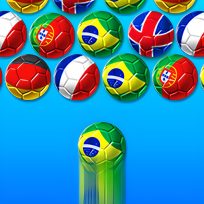 ملصق اللعبة Bubble Shooter World Cup