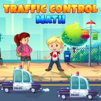 ملصق اللعبة Traffic Control Math