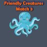 poster of Friendly Creatures Match 3 game