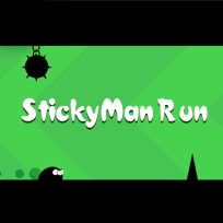 ملصق اللعبة Stickyman Run