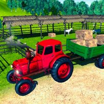 poster of Farmer Tractor Cargo Simulation game