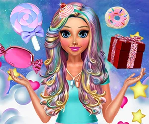 poster of Play Katies Candy Look Game Online 2024 game