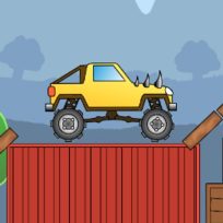 ملصق اللعبة Monsters Truck