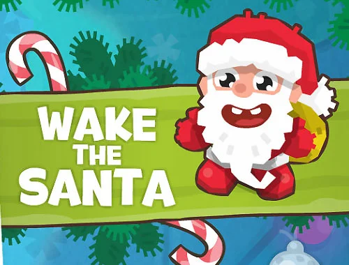 poster of Play Wake the Santa Game Online 2024 game