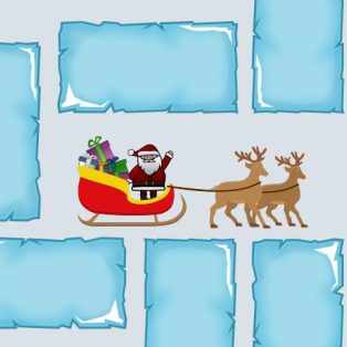 poster of Santa Slide game