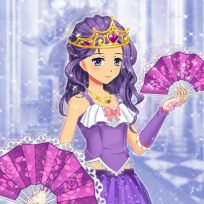 ملصق اللعبة Anime Princess Dress Up Game