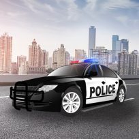 ملصق اللعبة Police Car Drive