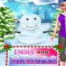 poster of Emma And Snowman Christmas game