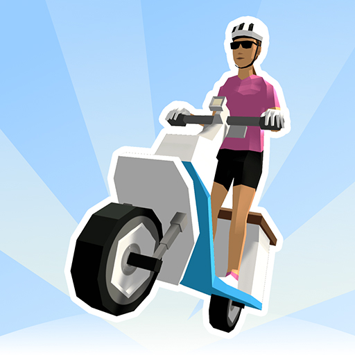 poster of Play Delivery Racer Game Online 2024 game
