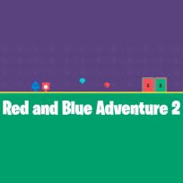 ملصق اللعبة Red and Blue Adventure 2